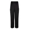 Women Esqualo Denim & Pants | Sateen Cargo Pants-Black