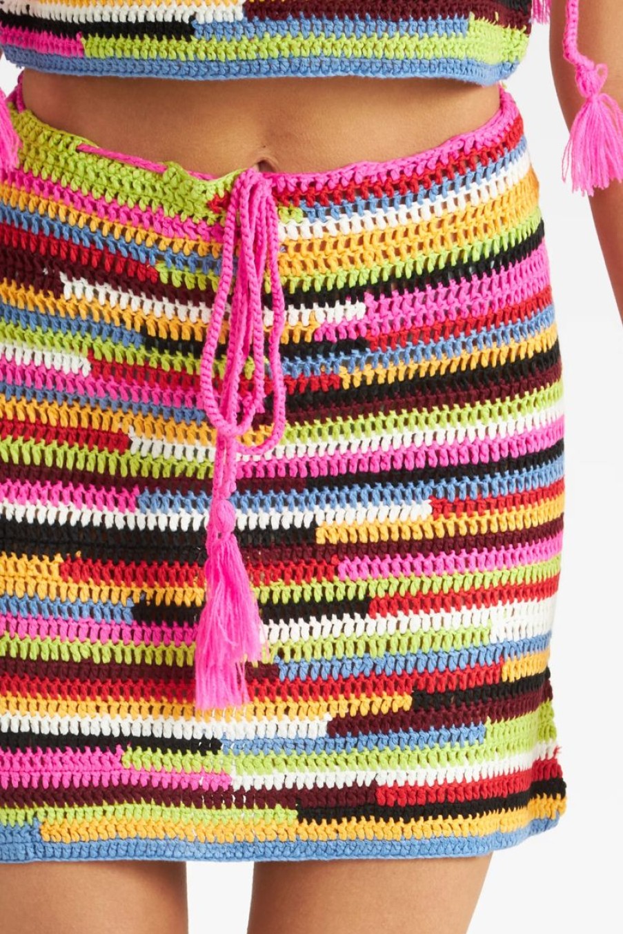 Women Allison Skirts | Loni Crochet Mini Skirt