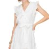 Women JADE Dresses | Dorothy Wrap Dress-White