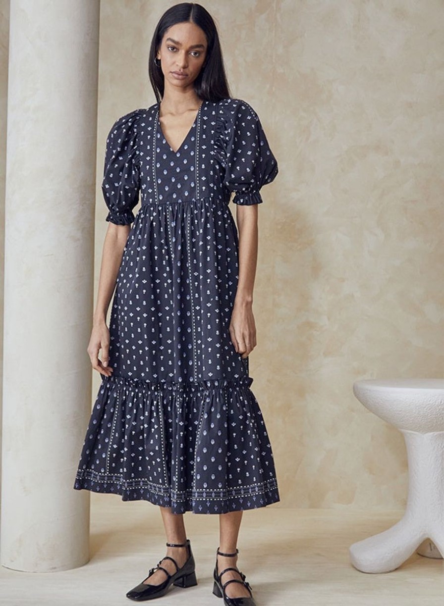 Women Hunter Bell Dresses | Palmer Dress In Welsh Border