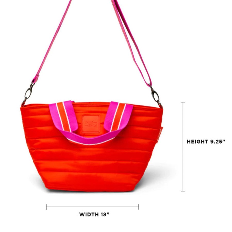 Women Think Royln Bags | Beach Bum Cooler Bag (Mini)-Tangerine