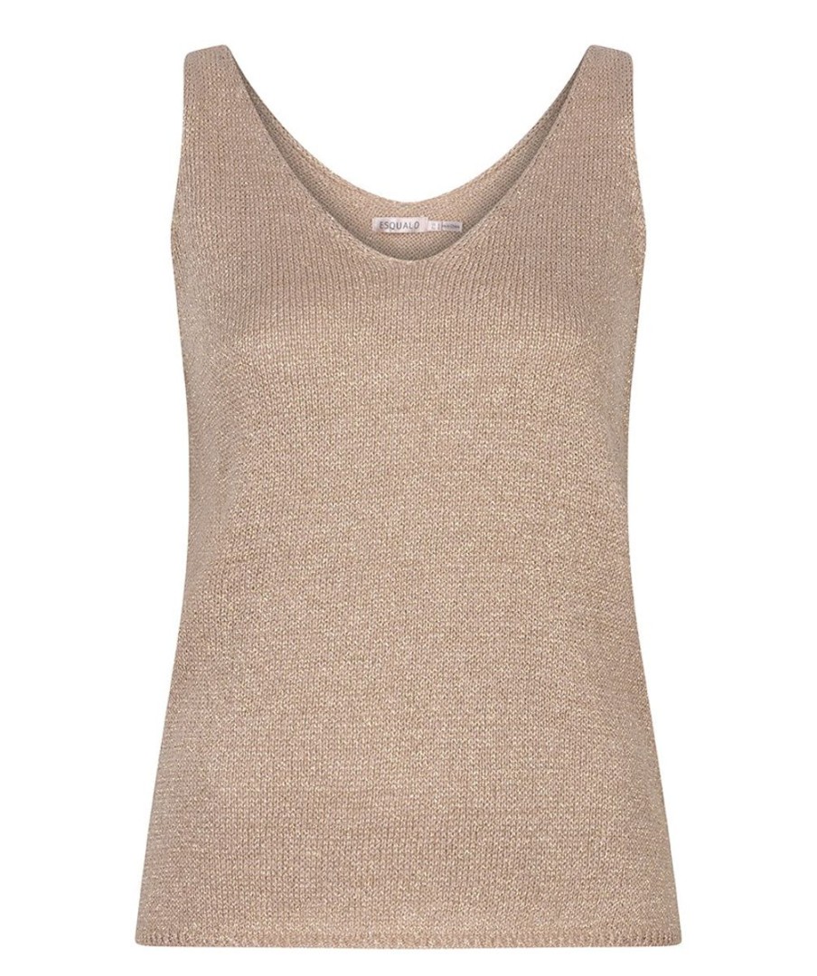 Women Esqualo Knits & Tees | Lurex Cami