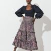 Women Cleobella Skirts | Darcy Ankle Skirt-Caymen Paisley