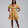 Women Love The Label Dresses | Eloise Dress-Betty Yellow Print