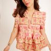 Women MILLE Blouses | Chelsea Top-Desert Bloom