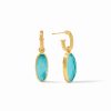 Women Julie Vos Jewelry | Ivy Hoop & Charm Earring